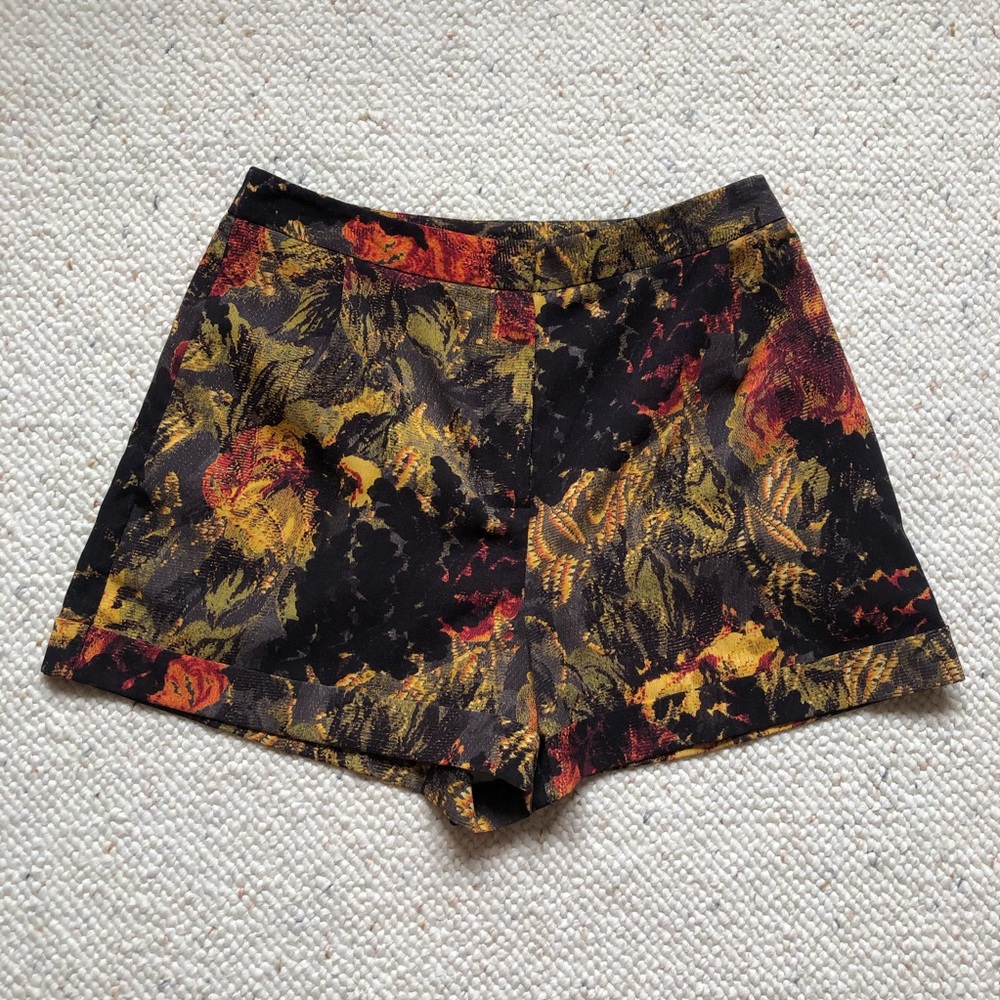 TopShop Floral Shorts